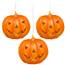 (3) Lighted Hanging Halloween Pumpkins with Remote Control  GC2696480